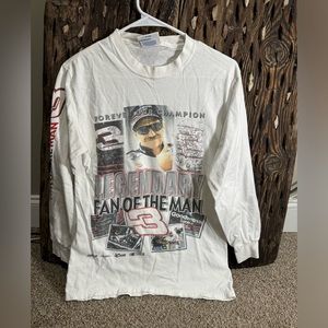 Vintage Dale Earnhardt Sr. Long Sleeve T-shirt. Adult small